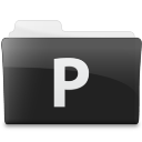 Folder Microsoft Powerpoint Icon 128x128 png